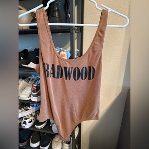 Badwood bodysuit